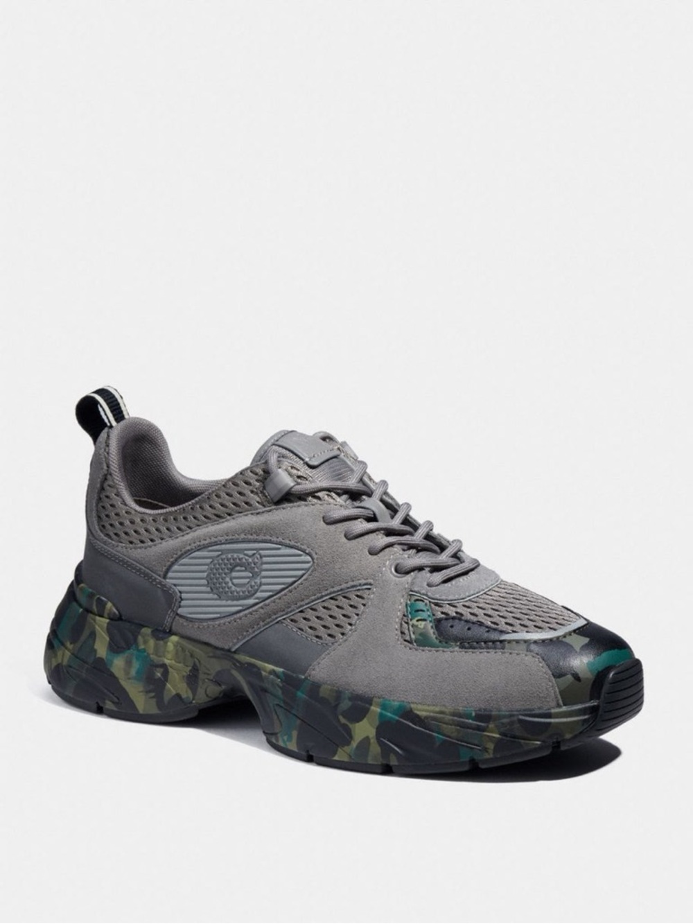 Coach Tech Runner With Camo Print